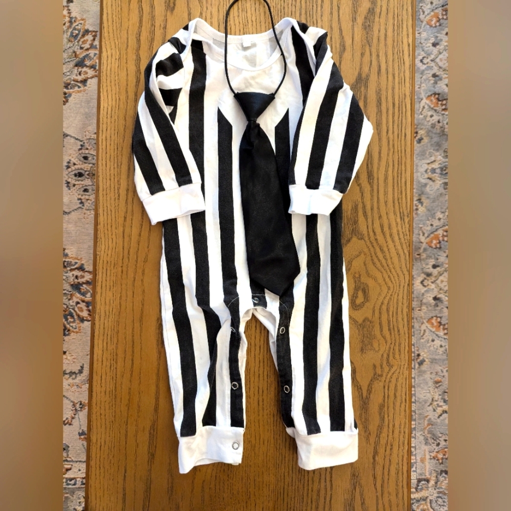 Baby Toddler Beetlejuice Costume Size 12-18 Months